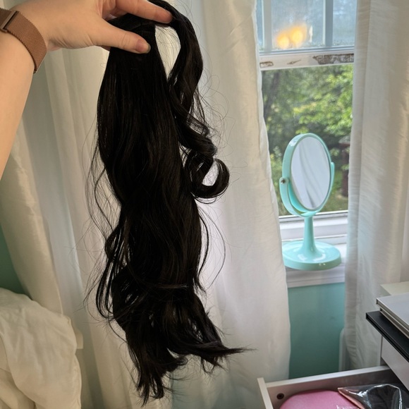 INH Jordynn pony extension black-brown - Picture 2 of 4